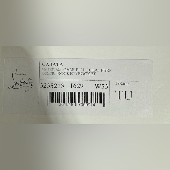 New Christian Louboutin Cabata Perforated Logo Leather Tote bag - Picture 6 of 8